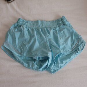 Light Turquoise Blue Hotty Hot Shorts